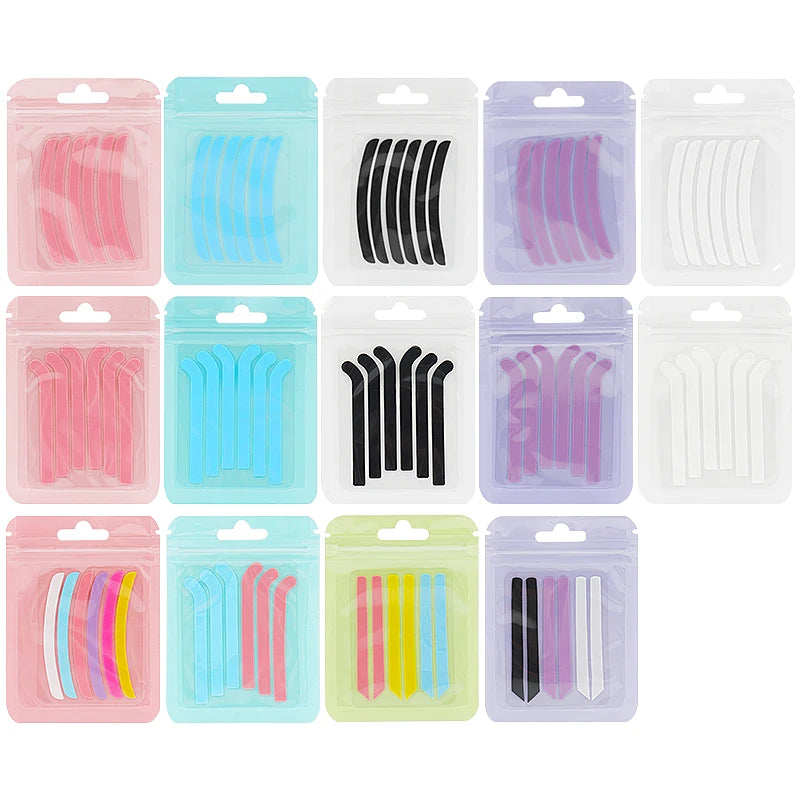 6 Pcs Silicone Eyelash Lift Pads