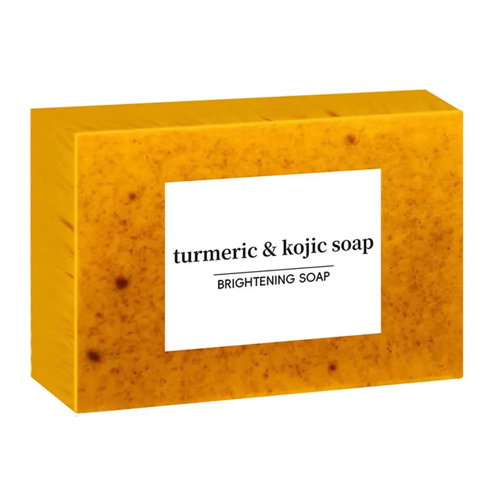 100g Turmeric & Lemon Kojic Acid Handmade Soap (1/3/5pcs)
