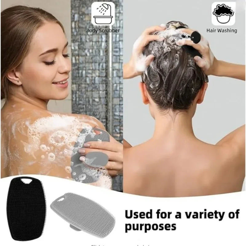 Soft Silicone Body Scrubber Brush