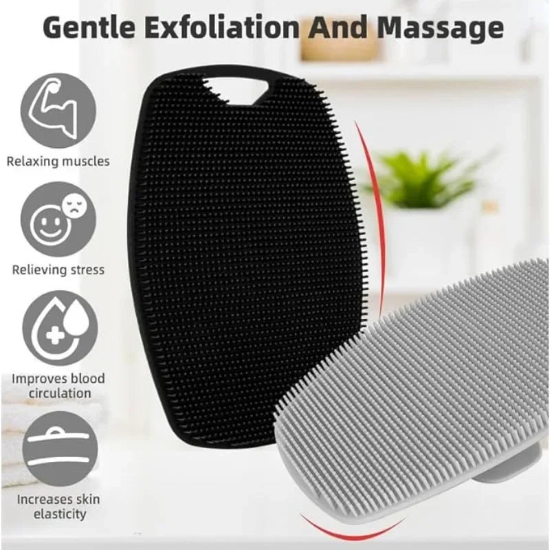 Soft Silicone Body Scrubber Brush