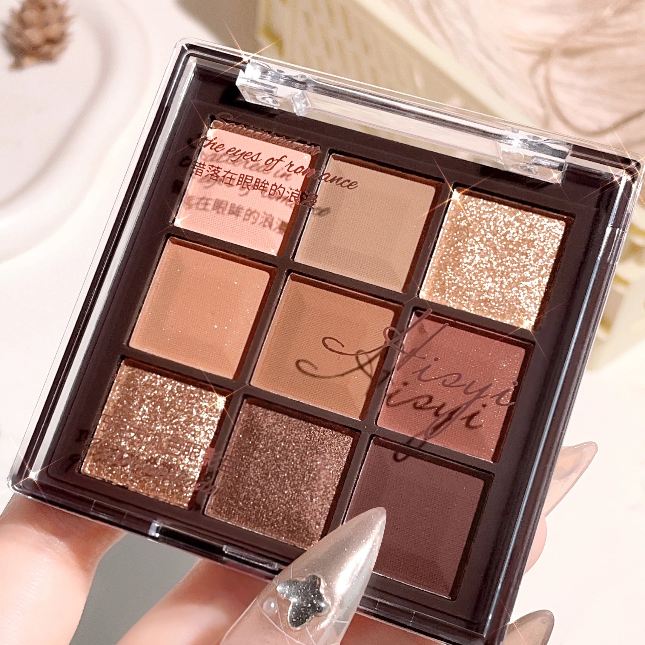 9-Color Chocolate Eyeshadow Palette