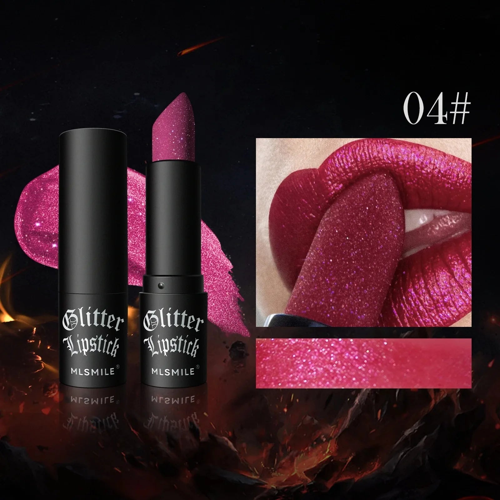 7-Color Diamond Matte Lipstick