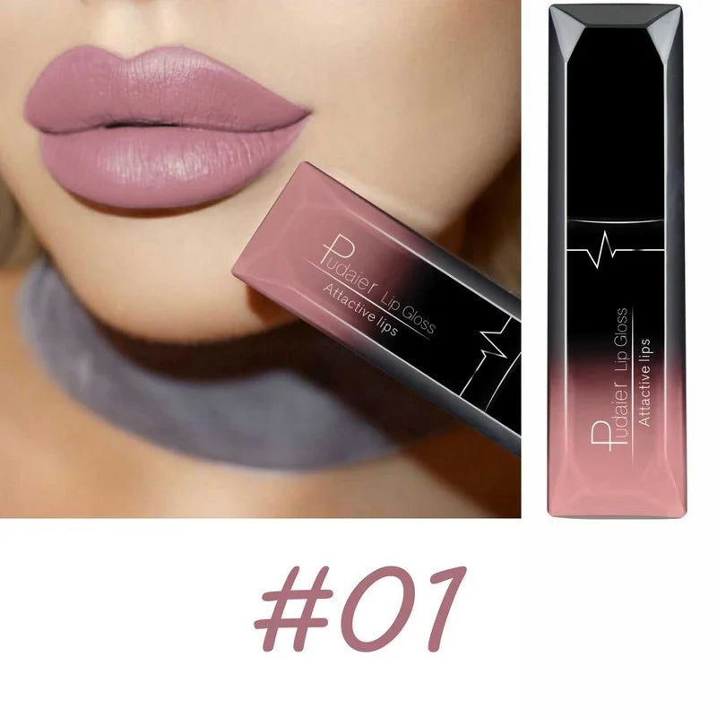 17-Color Matte Long-Lasting Liquid Lipstick Set