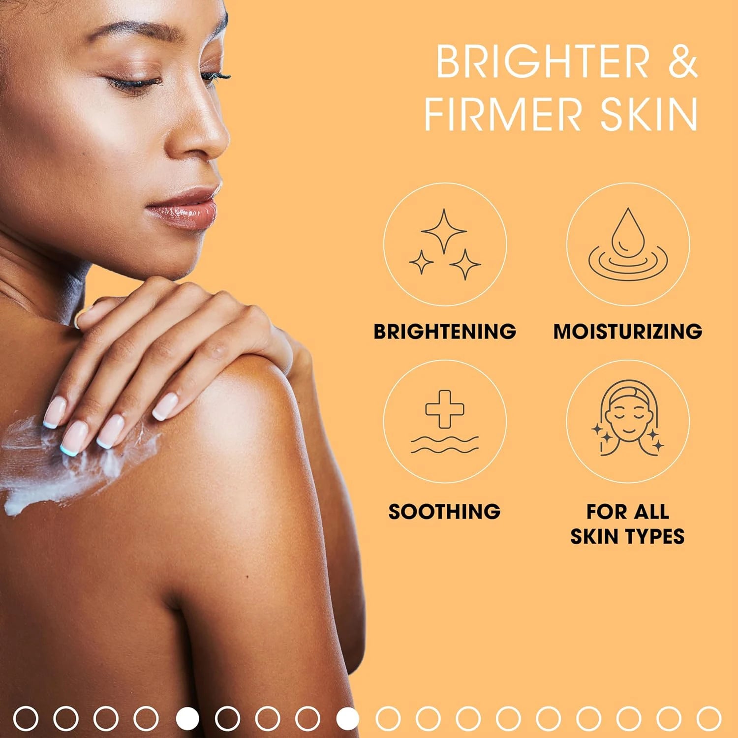 500ml Whitening Body Lotion with AHA + Vitamin C&E