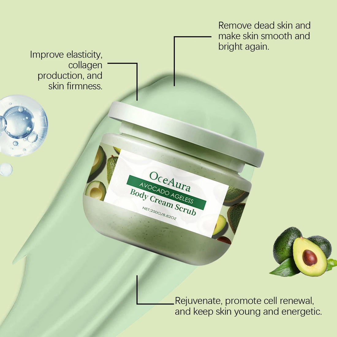 Avocado Exfoliating Body Scrub