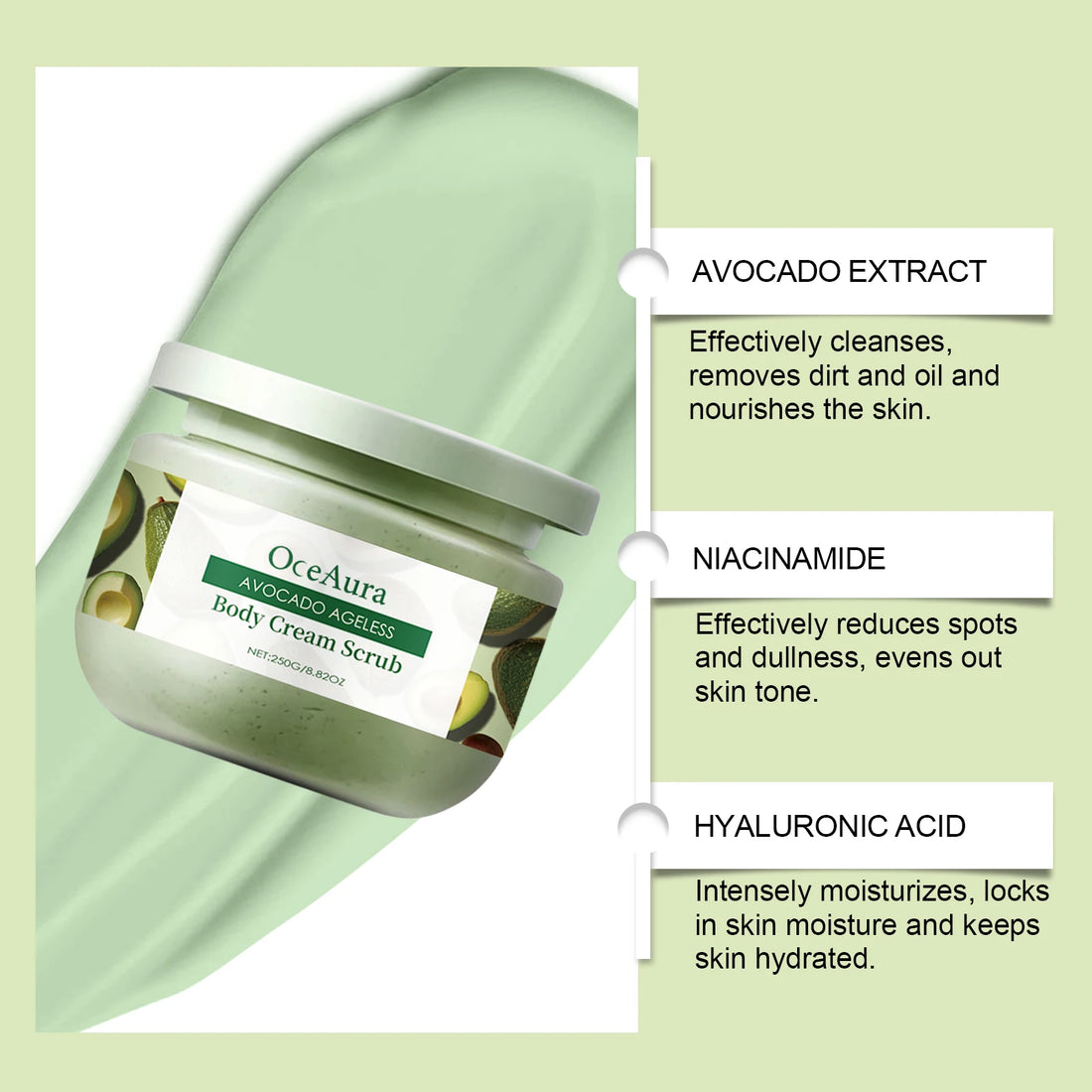 Avocado Exfoliating Body Scrub