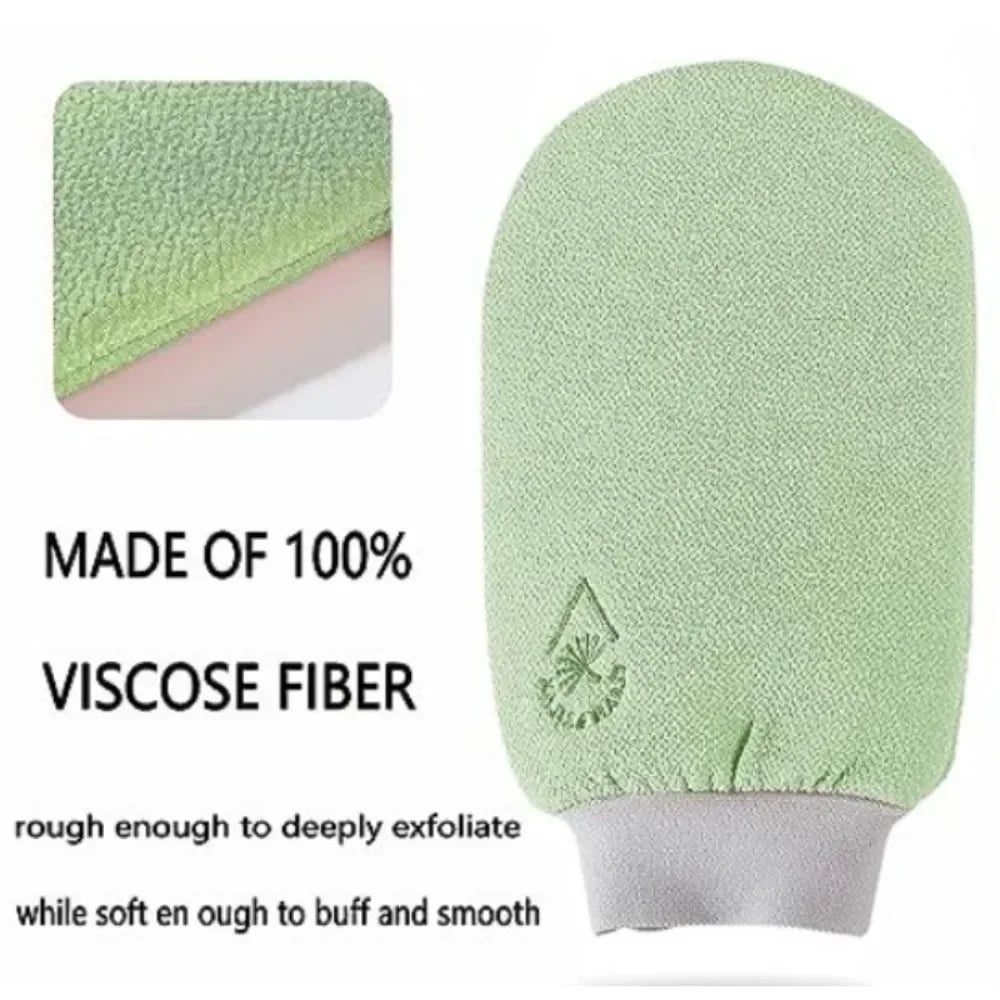 Exfoliating Bath Gloves – Body Scrub Shower Mitt
