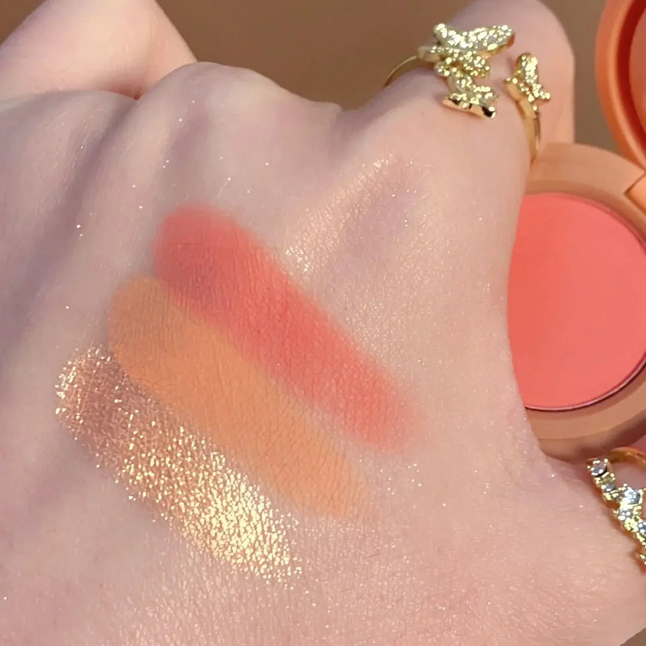 3-in-1 Blush & Highlighter Palette