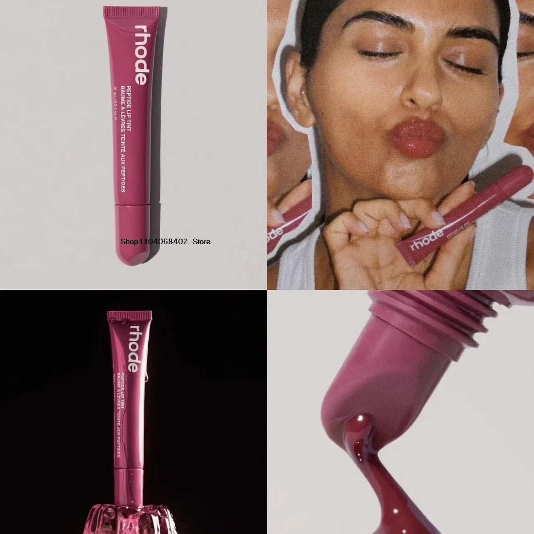 RHODE Toast Blush & Lip Gloss Set with iPhone Case