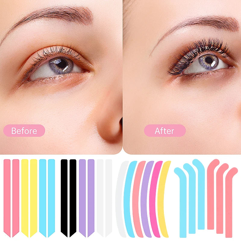 6 Pcs Silicone Eyelash Lift Pads