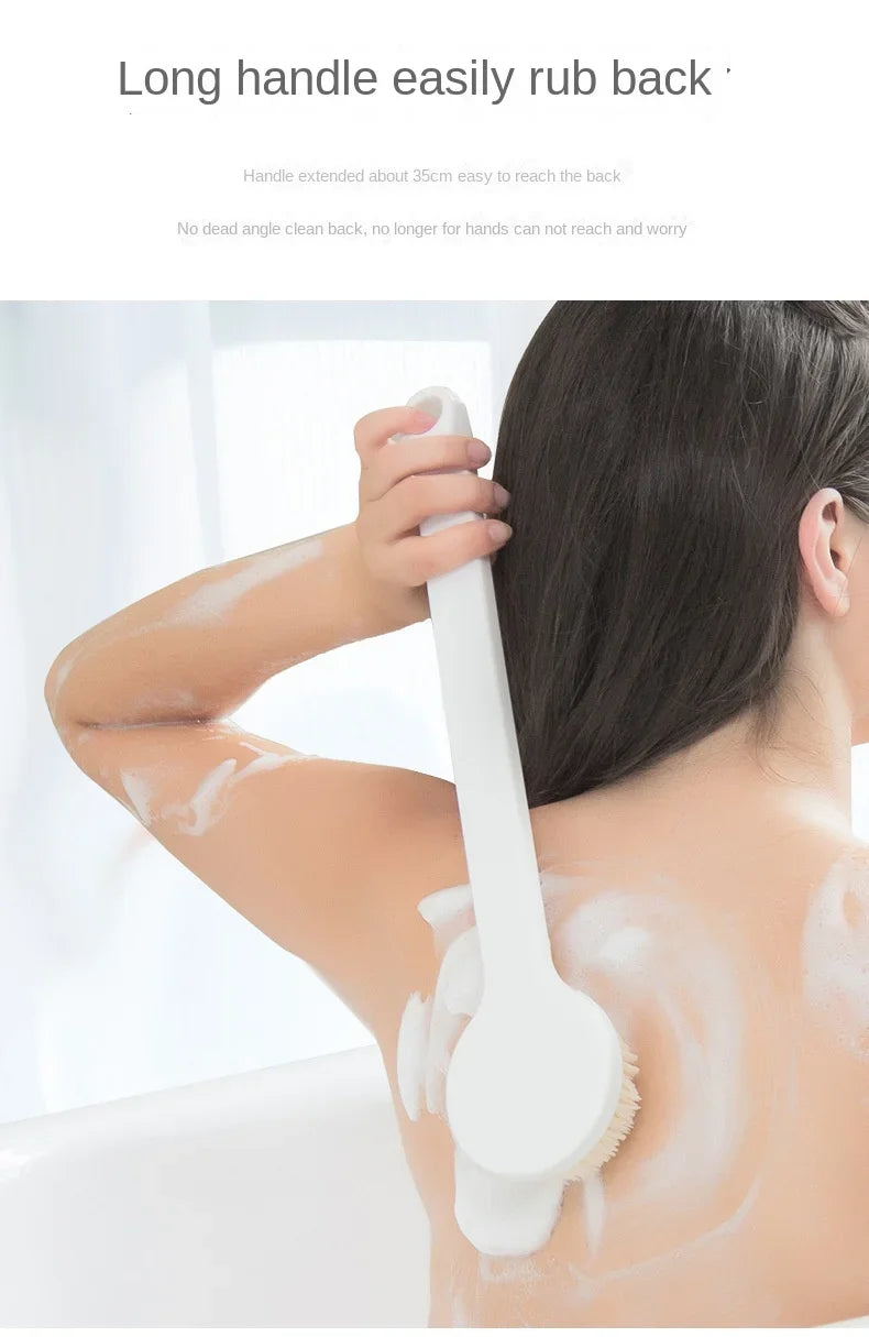 1pc Long Handle Shower Back Brush