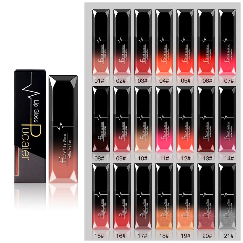 17-Color Matte Long-Lasting Liquid Lipstick Set