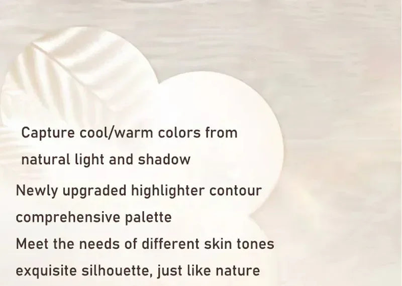 Judydoll 3D Highlighter & Contour Palette