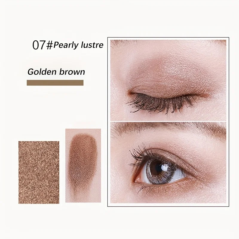 12-Color Pro Eyeshadow Palette – Matte & Shimmer Nudes