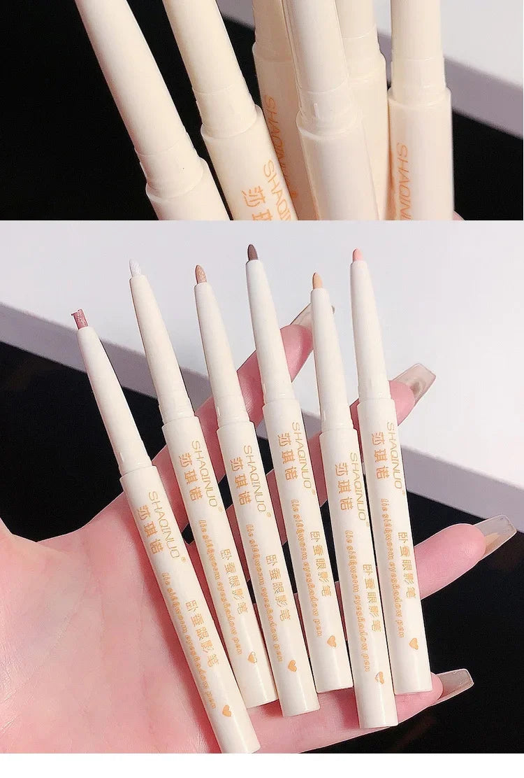 Glitter Pink Silkworm Eye Shadow Pencil