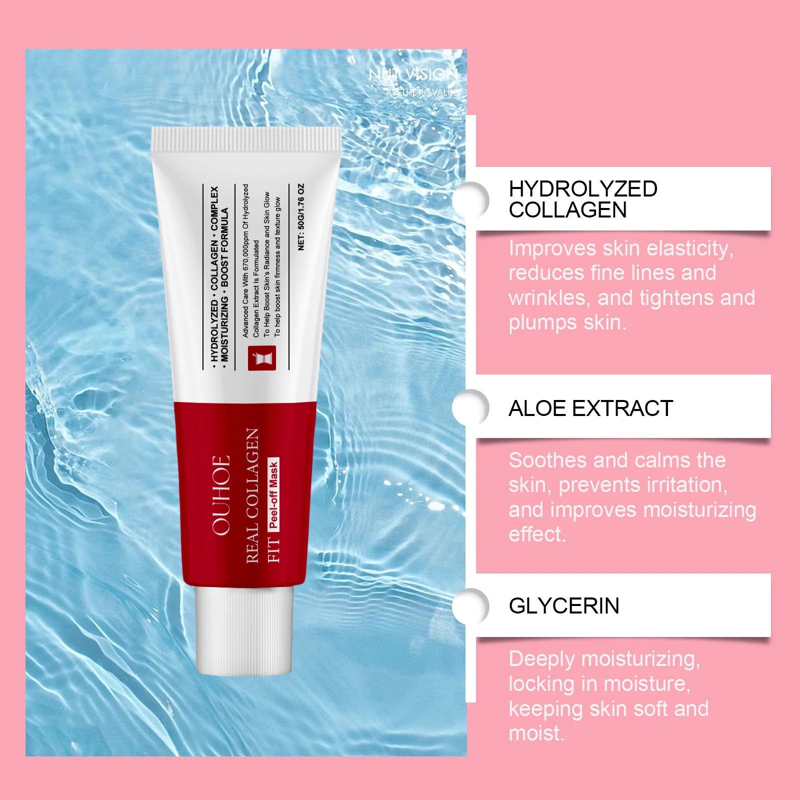 Collagen Peel-Off Mask with Brush