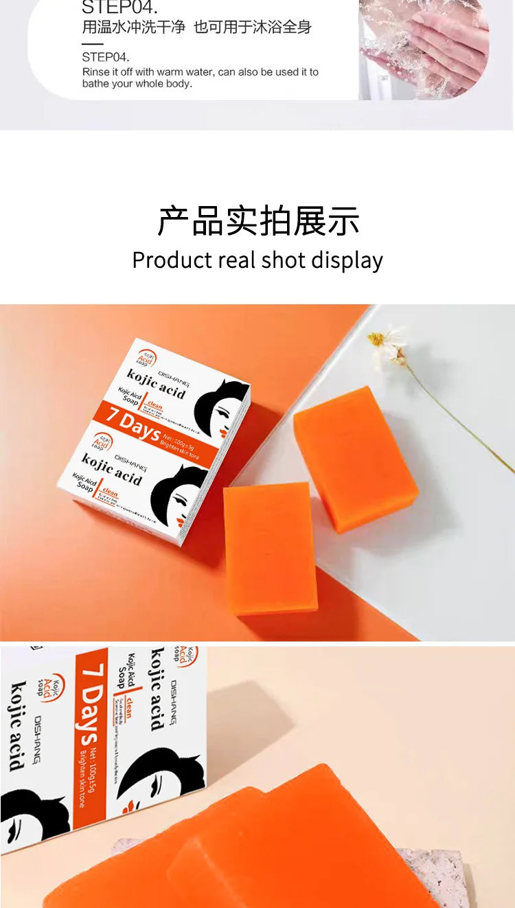 Kojic Acid Whitening Soap – Handmade Brightening Cleanser