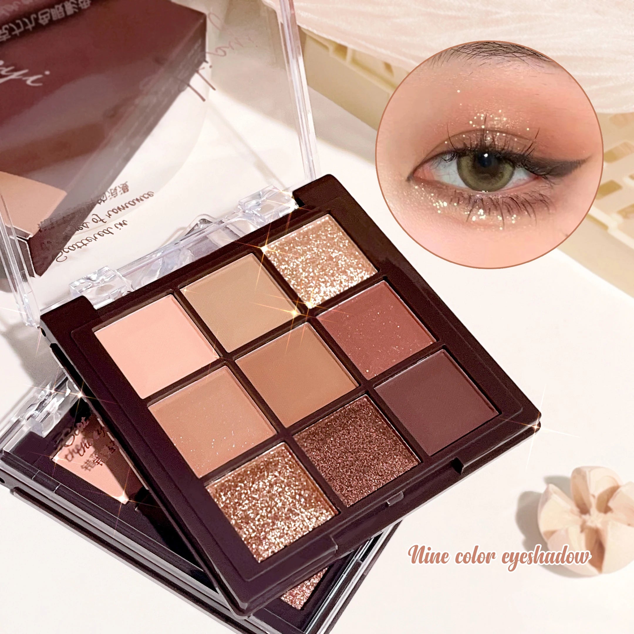 9-Color Chocolate Eyeshadow Palette