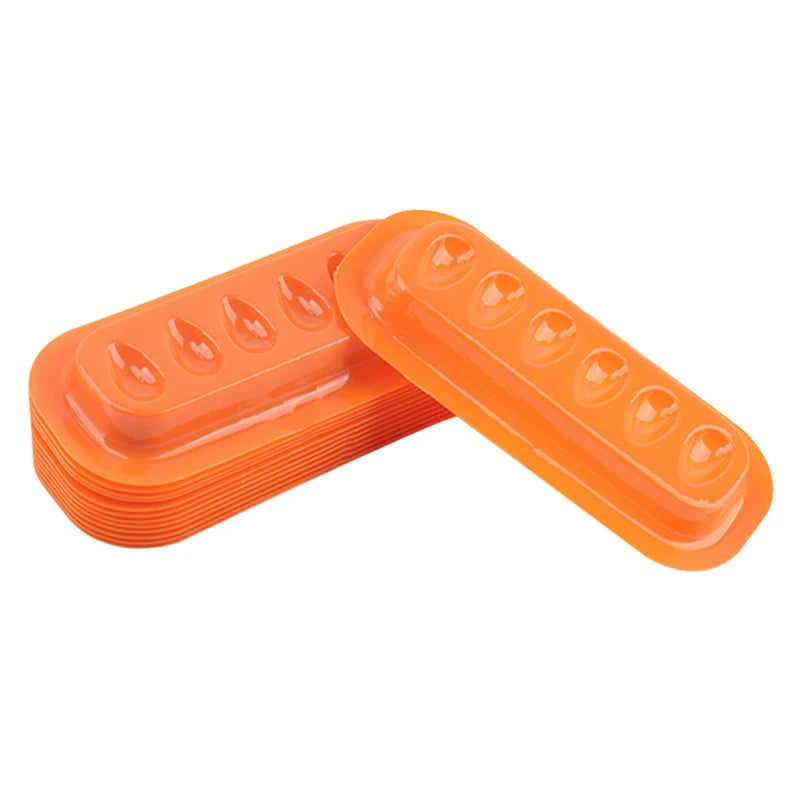 100pcs Disposable Lash Glue Holder Stickers – PVC Adhesive Pallet Pads