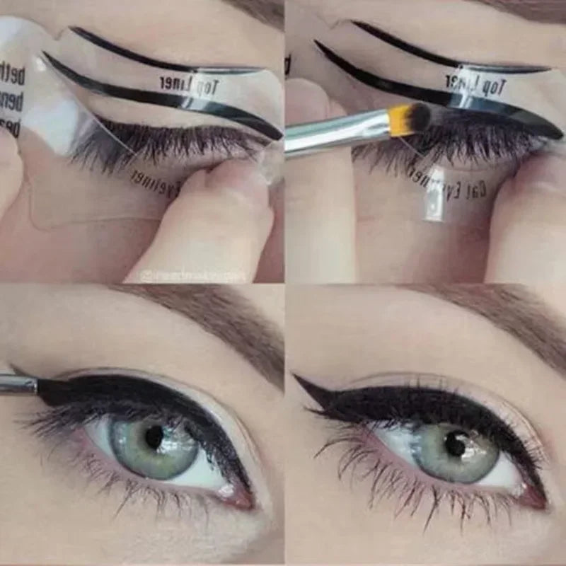 Winged Eyeliner & Eyeshadow Stencil Tool