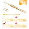 Lashtalk Stainless Steel Eyelash Extension Tweezers
