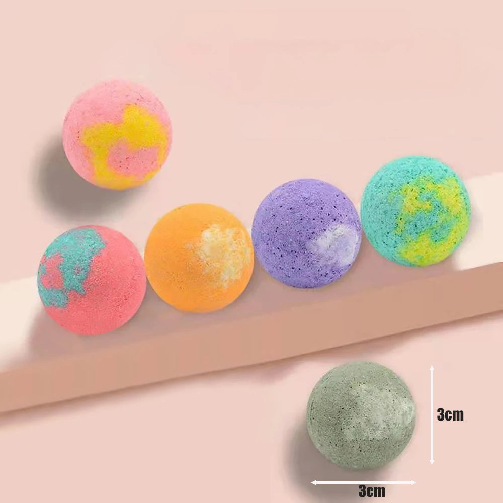 12Pcs Mini Bath Bombs Set – Aromatherapy & Skin Care