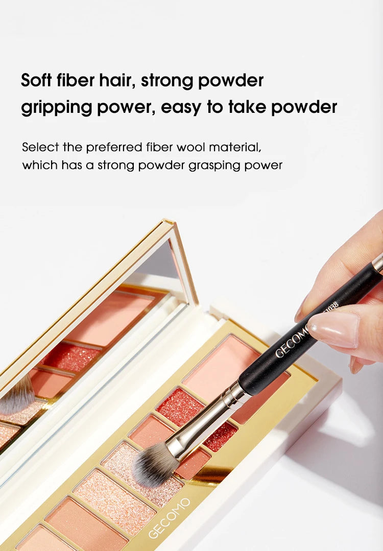 Double-Headed Eyeshadow Brush for Makeup Beginners