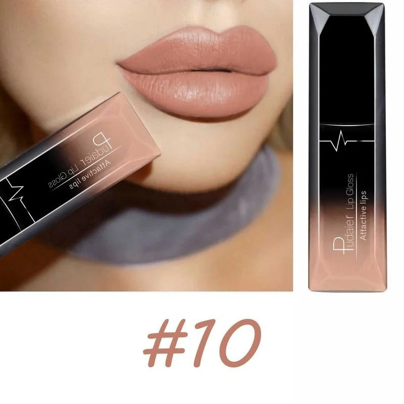 18-Color Matte Velvet Lipstick Set