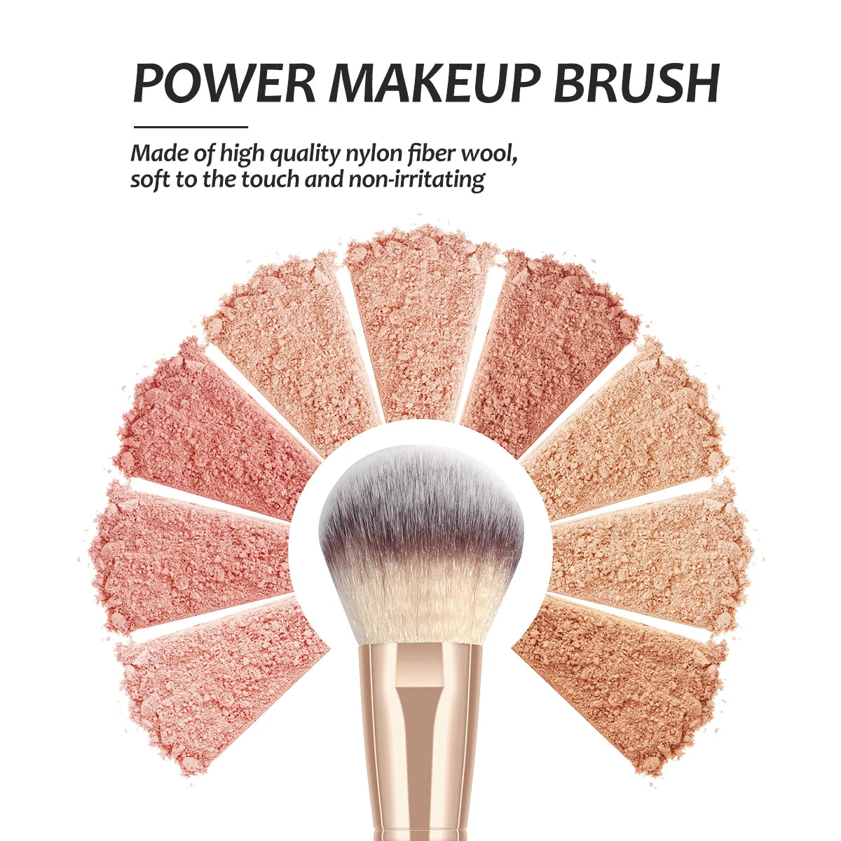 7-Piece Soft Makeup Brush Set