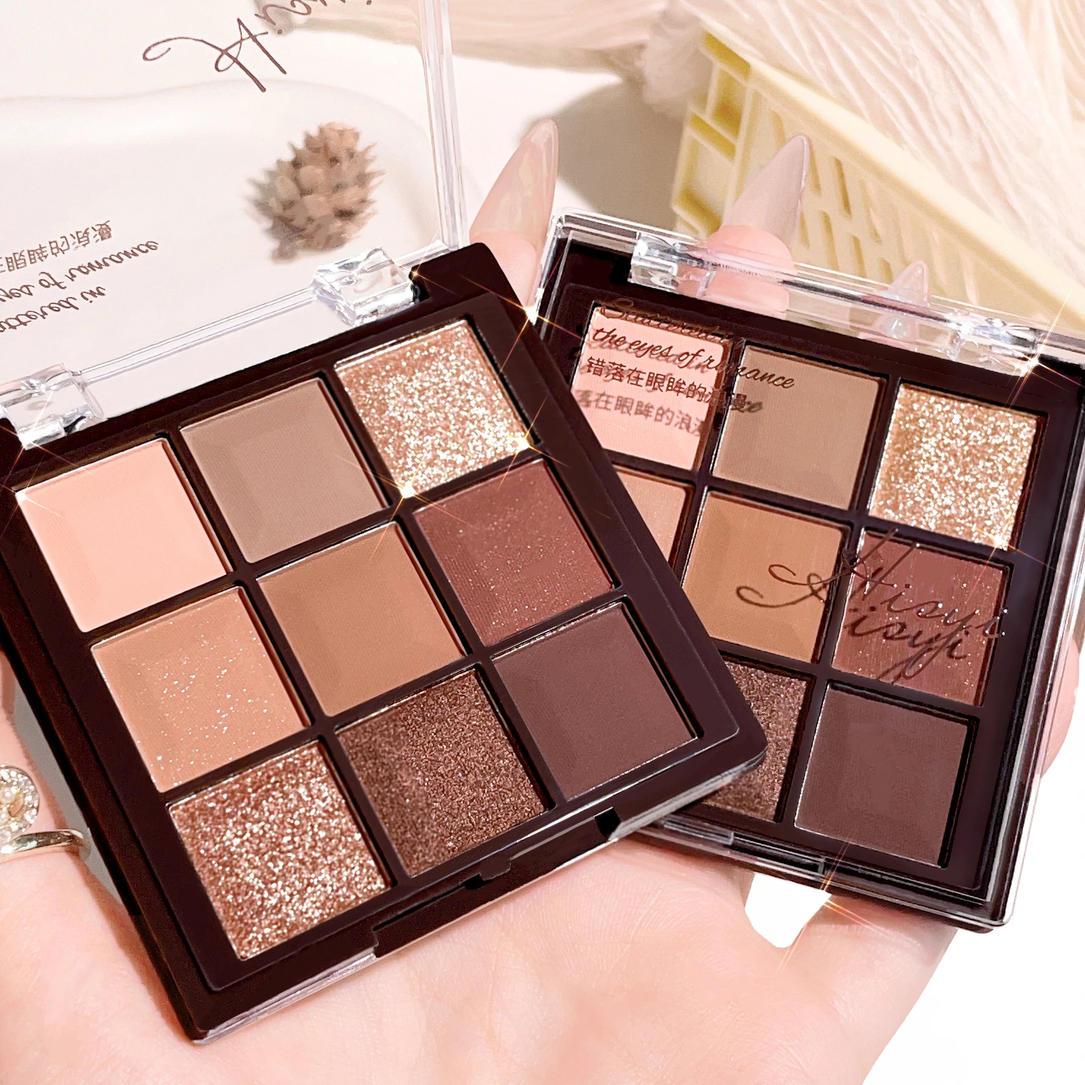 9-Color Chocolate Eyeshadow Palette