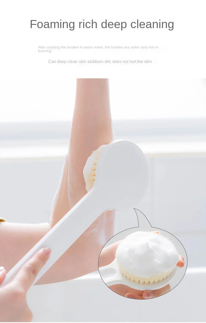 1pc Long Handle Shower Back Brush