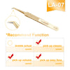 Lashtalk Stainless Steel Eyelash Extension Tweezers
