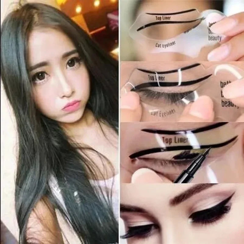Winged Eyeliner & Eyeshadow Stencil Tool