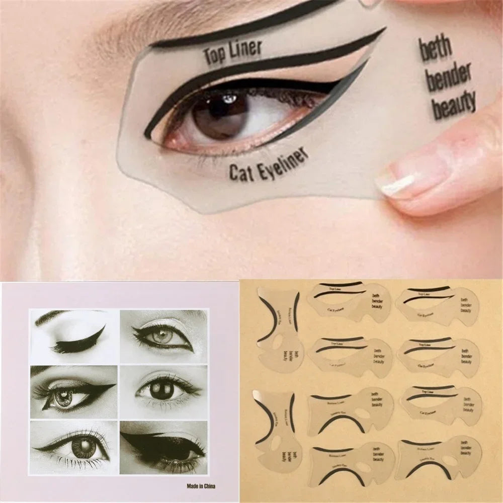 Winged Eyeliner & Eyeshadow Stencil Tool