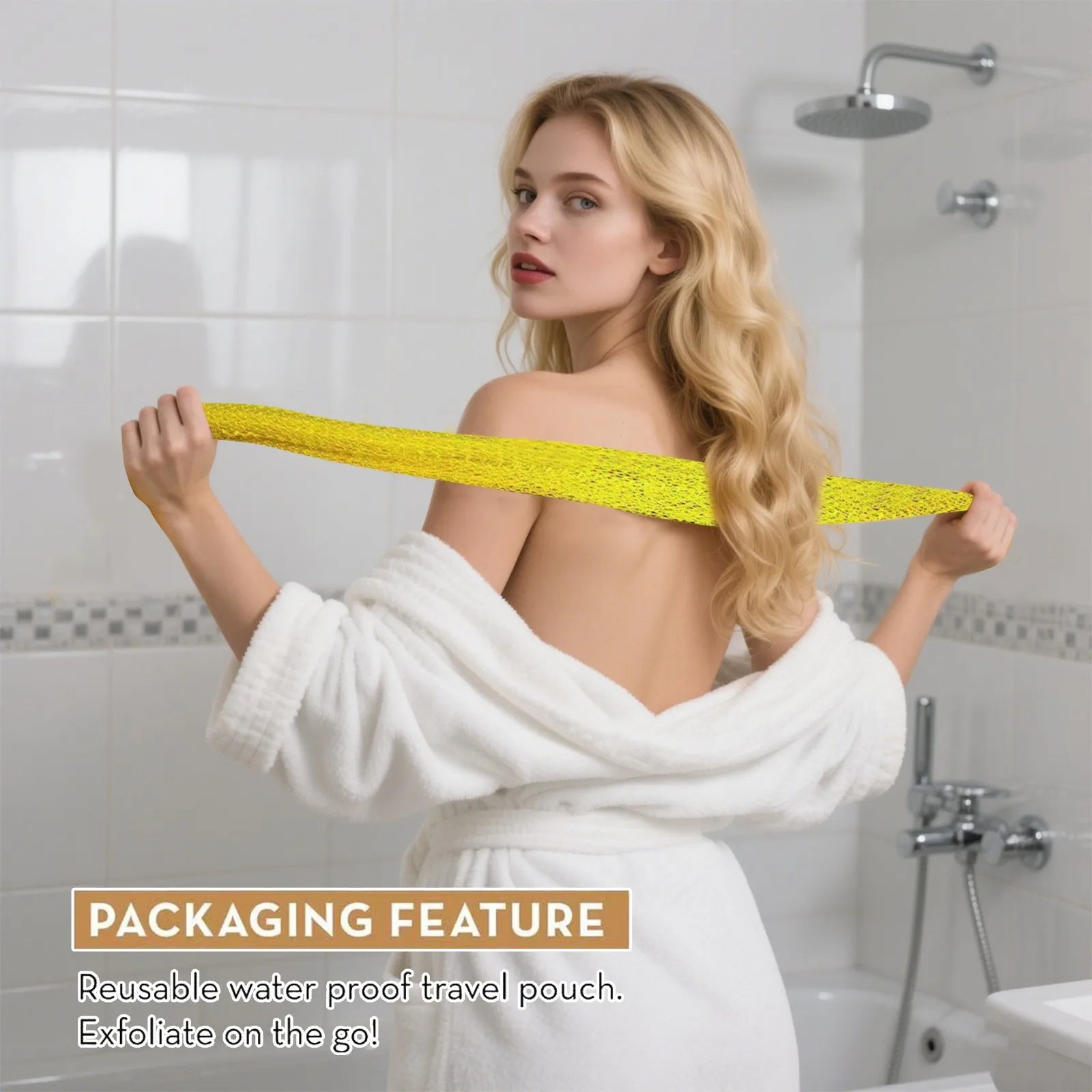 African Exfoliating Net Bath Sponge