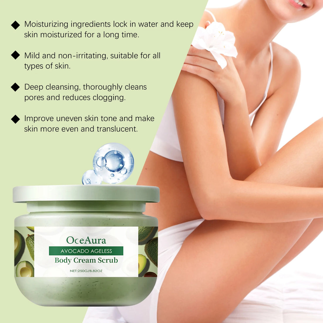 Avocado Exfoliating Body Scrub