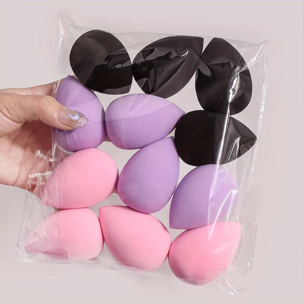 12Pcs Multicolor Makeup Sponge Set
