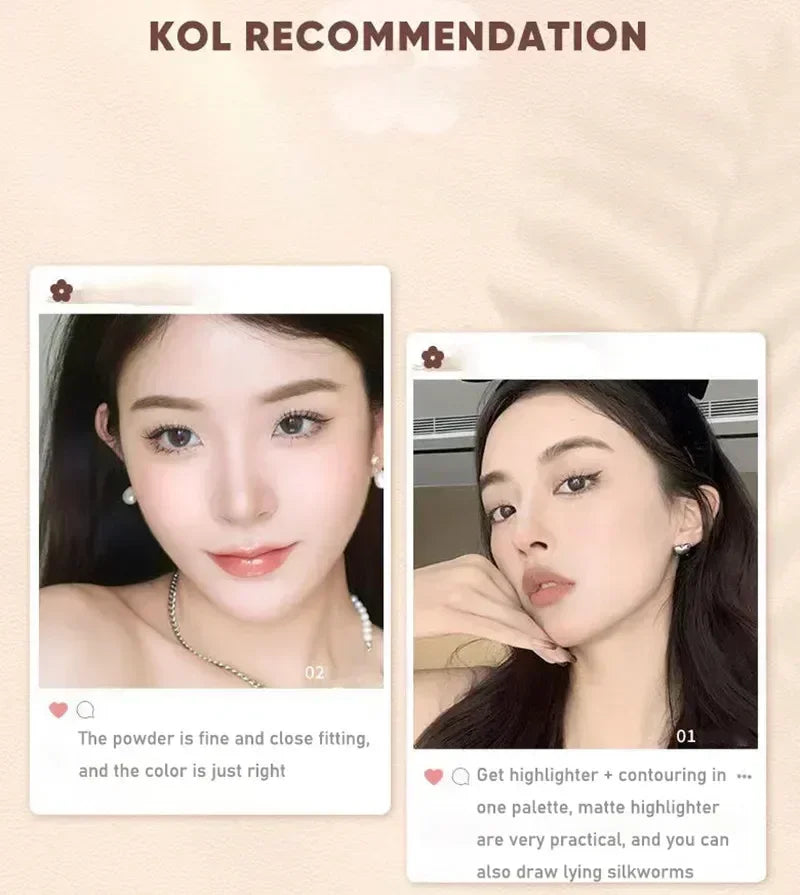 Judydoll 3D Highlighter & Contour Palette
