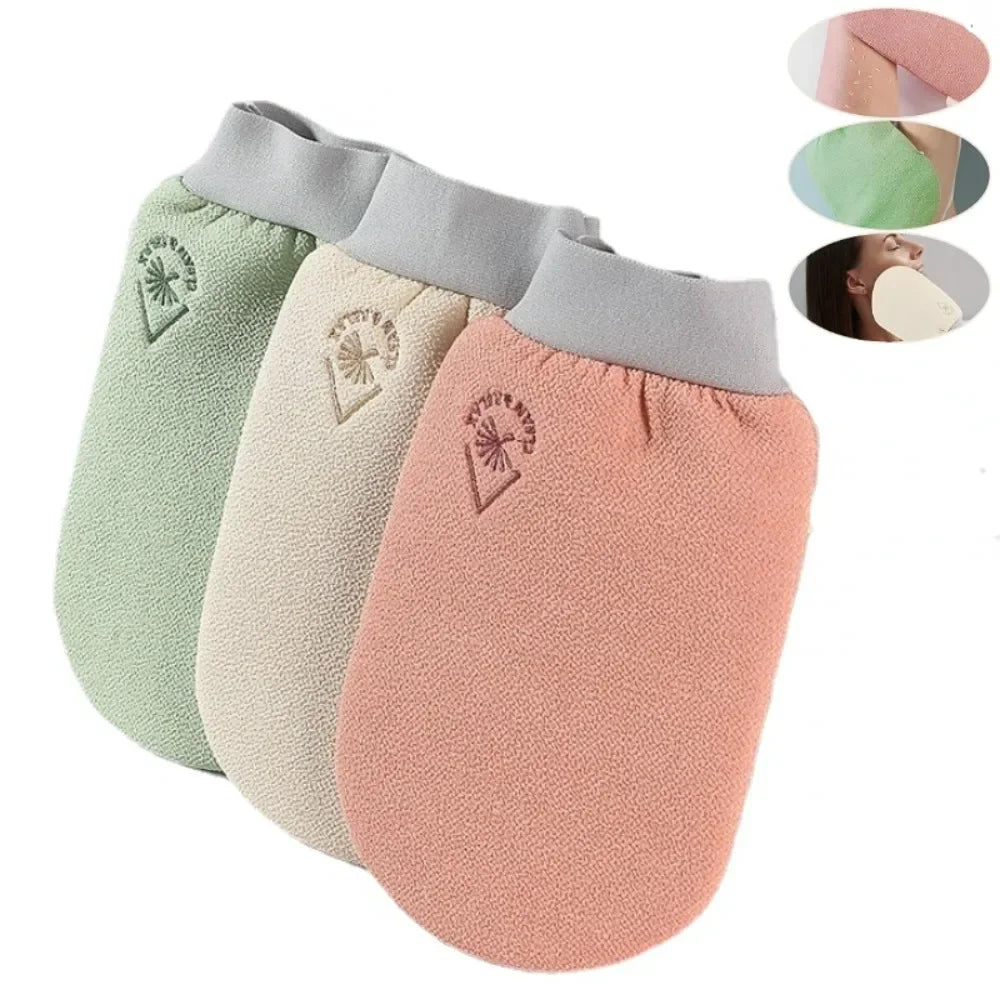 Exfoliating Bath Gloves – Body Scrub Shower Mitt