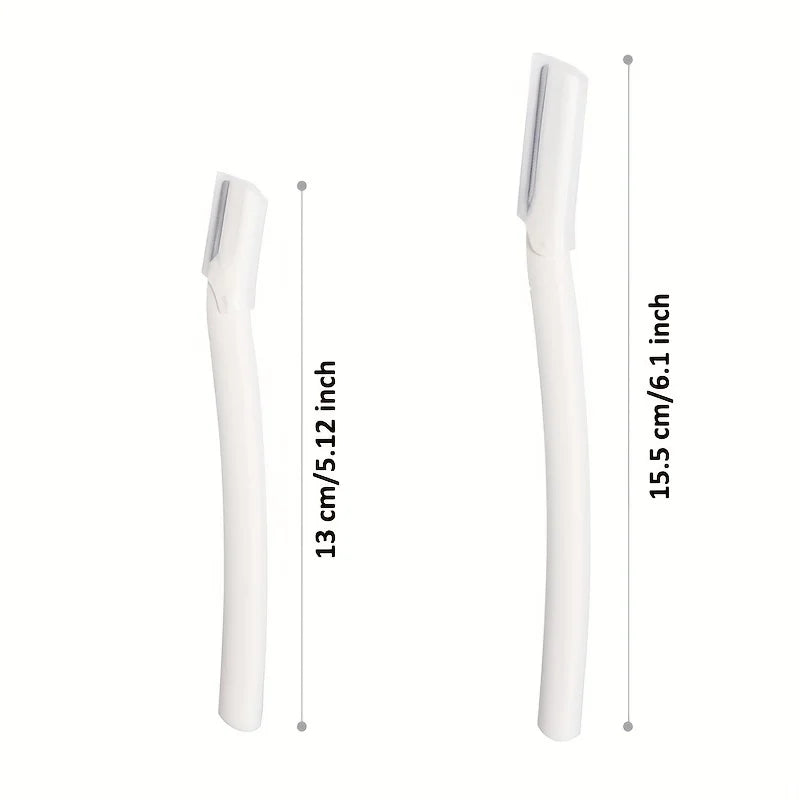 Stainless Steel Eyebrow Trimmer with Comb