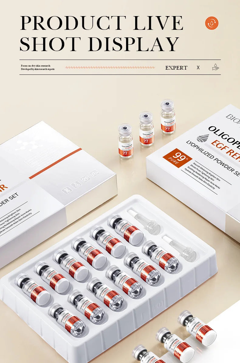 Facial Microneedling Serum Peptides Set