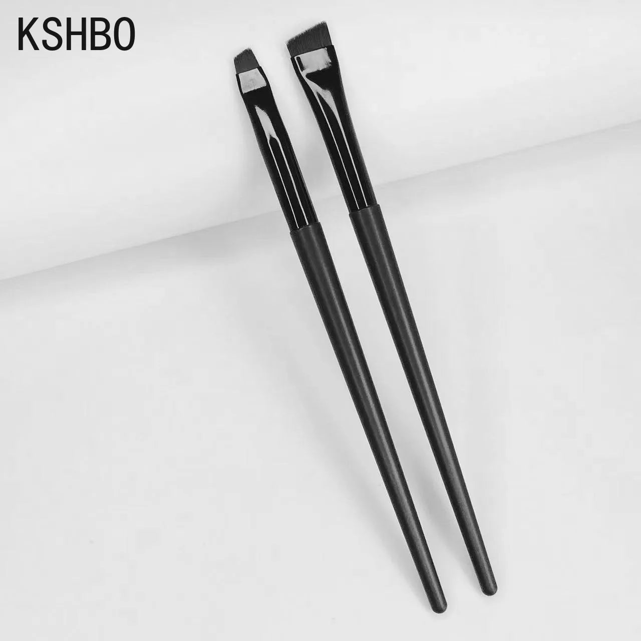 KSHBO 2pcs Brow & Eyeliner Brush Set