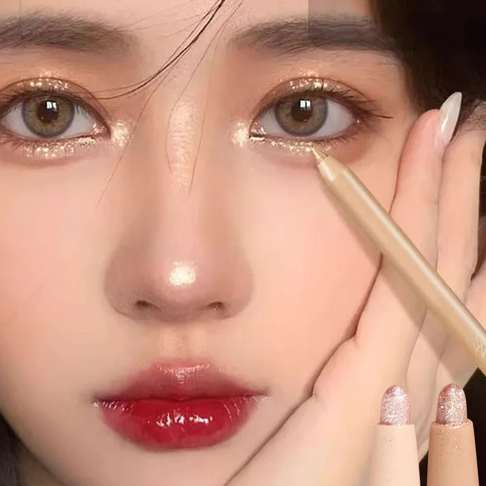 Shiny Silkworm Glitter Eyeliner Pencil