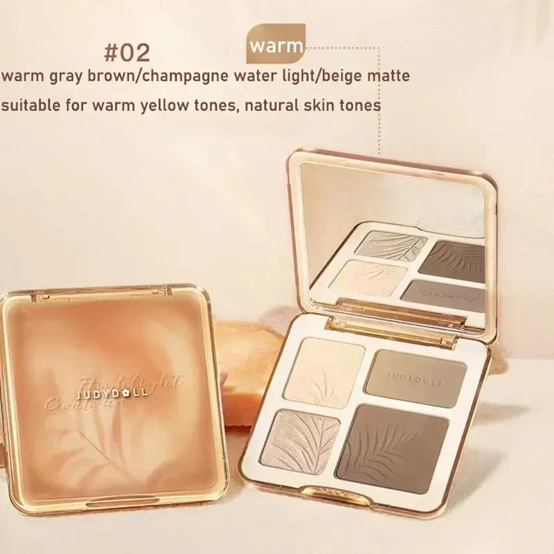 Judydoll 3D Highlighter & Contour Palette