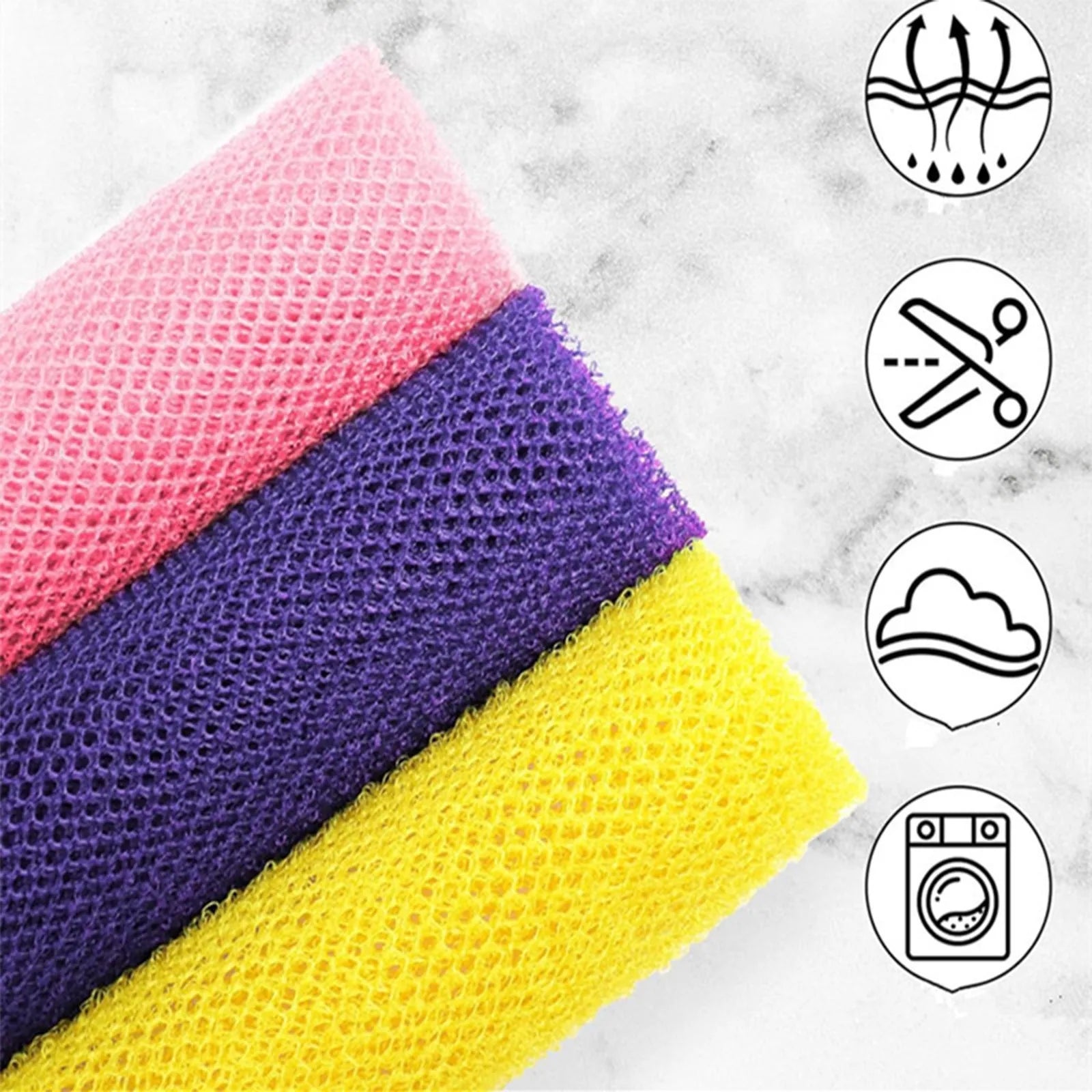 African Exfoliating Net Bath Sponge