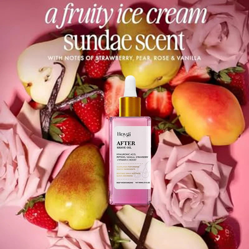 Strawberry Vanilla After Shave Oil for Women