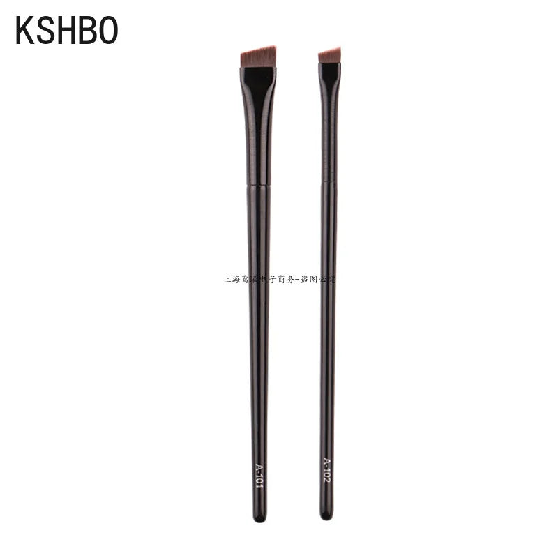 KSHBO 2pcs Brow & Eyeliner Brush Set