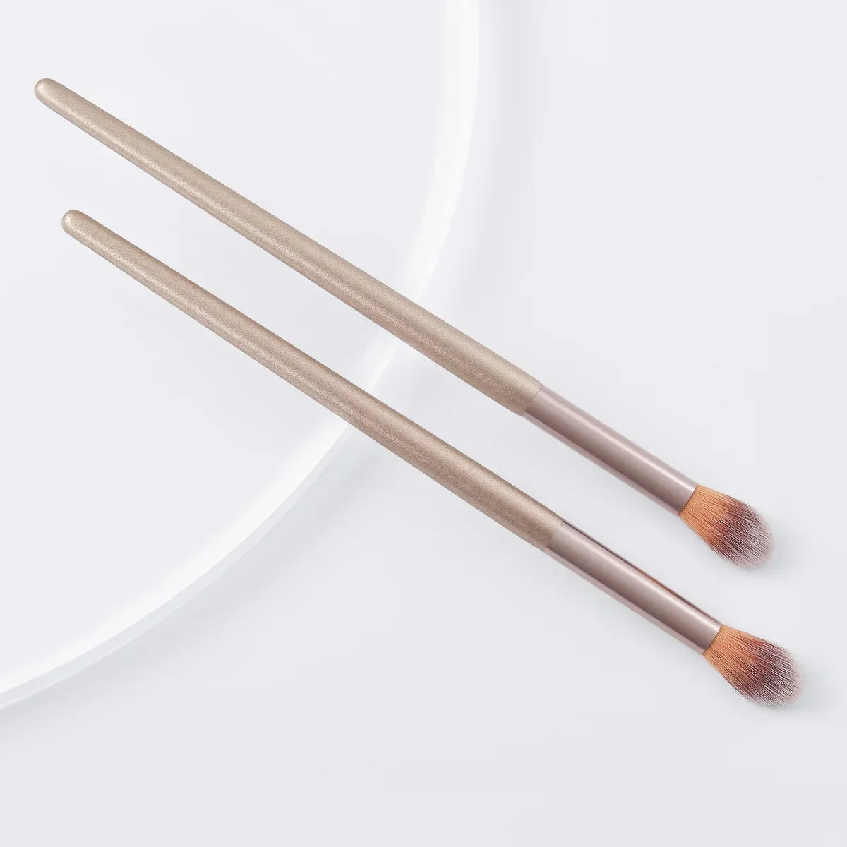 2Pcs Nose Highlight & Blending Makeup Brushes