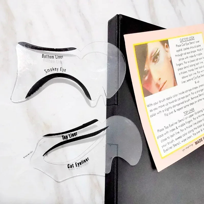 Winged Eyeliner & Eyeshadow Stencil Tool