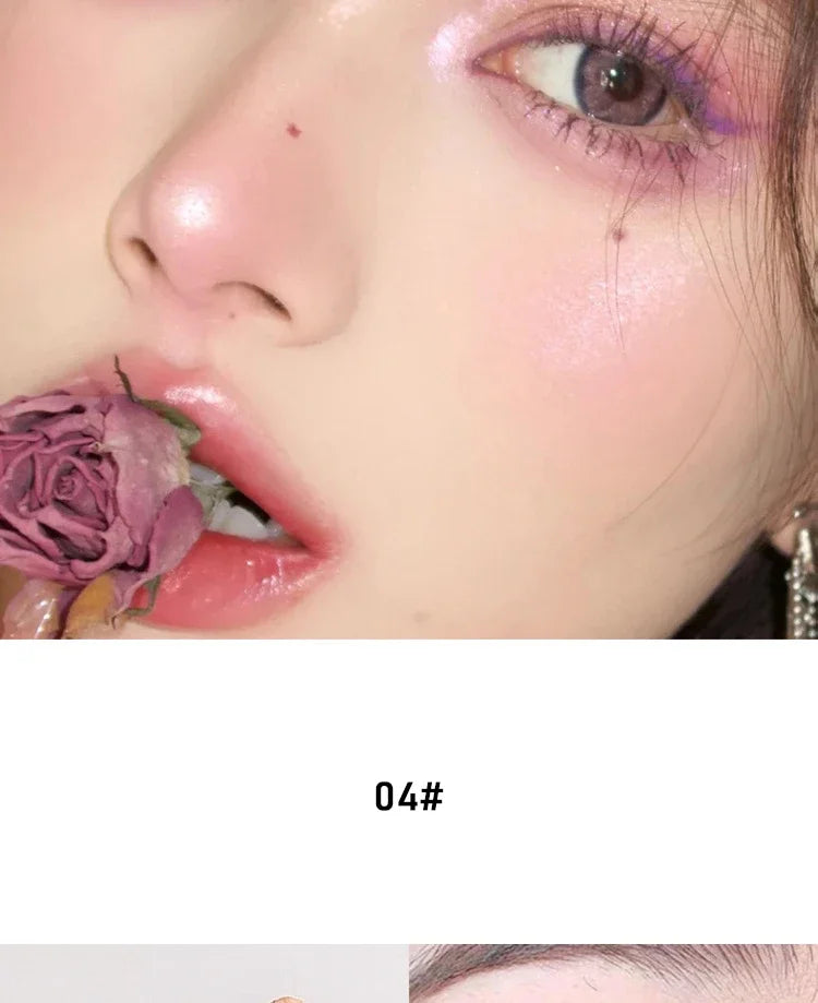 Glitter Pink Silkworm Eye Shadow Pencil